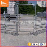 Galvanized 6 Bars Horse Yard Panel with walk gates