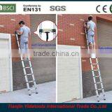 2m 7 Steps EN131 Extension Telescopic Aluminium Ladder