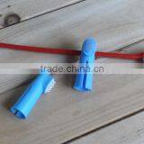 Factory Colorful Useful Eco Friendly Plastic Pet Dog Toothbrush Set thumbnail-6