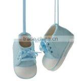 Light Blue Ceramic Baby Bootie Favors thumbnail-1