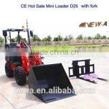 2016 Hot Sale D25 Loader 4WD Front Garden Loader thumbnail-2