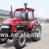 2016 Hot 110hp 4WD NEW1104 With Front End Loader and Backhoe Farm Tractor thumbnail-2