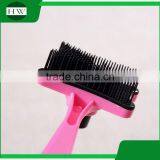 Pet Accessories Tool Multifunction Plastic Cat Dog Pet Bath Massage Hair Removal Grooming Slicker Brush Comb thumbnail-4