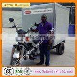 200cc Ice Cream Cargo Tricycle With Closed Cargo Box for Sale thumbnail-1