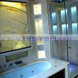 PAKISTANI NATURAL BACKLIT ONYX BATHROOM VANITYTOPS & SINKS thumbnail-4