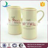 Wholesale Modern Decal Ceramic Water Jug for Bathroom thumbnail-1