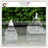 Shabby Chic Western Handmade Square Iron Canary Bird Cage thumbnail-1