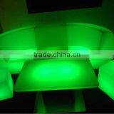 LED Remote Rectangle Tea Table/ Hot Sell LED Rechargeable Rectangle Coffee Table/LED Outdoor Lawn Rectangle Cocktail Table thumbnail-4