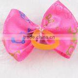 CY197 Handmade Pet Grooming Accessories Products Dog Bow Hair Little Flower Bows For Dogs Charms Gift thumbnail-3