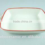 Zakka Style Ceramic Baking Dish / Mini Baking Dish thumbnail-1