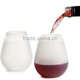 Eco-friendly fashion silicone wine cup drinking cup