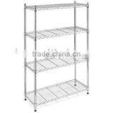 4-Tier Supreme Chrome Wire Shelf thumbnail-1
