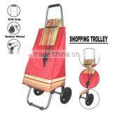 Foldable Shopping Cart Trolley for Supermarket thumbnail-1