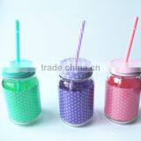 Hot New Products for 2017 420ml Colorful Mason Jar for Drinking thumbnail-3
