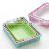 Plastic Storage Basket thumbnail-1