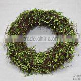 Artificial Green Topiary Garland 10inch thumbnail-1