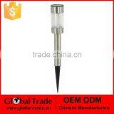 G0047 White LED Stainless Steel Solar Bollard Light thumbnail-1