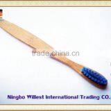 Blue Bristle Bamboo Toothbrush With Customize Logo thumbnail-2