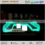 Outdoor Event Furniture Armless Lounge Chair White (SF201) thumbnail-4