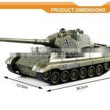 Germany King Tiger 1/28 W/ Light German Tiger Tank for Sale VS Henglong RC Tank thumbnail-4