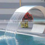 Dophin Shape Snake Shape Outdoor &indoor Artificial Waterfall Wall Water Fountain for Deceration thumbnail-2
