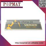 Custom Logo Printed Non Woven Fabric Rubber Bar Mat thumbnail-2