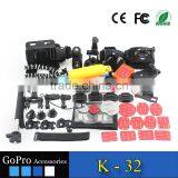 2016 Hot Selling Products 52 in 1 Kit Used for Gopros Heros 4 Accessories Kit Mount thumbnail-3