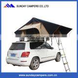 Outdoor Product Fitness Equipment Canvas Cotton Car Roof Tent for Sale thumbnail-1