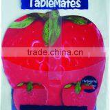 Beautiful Speial Shape Table Mat & Coasters Set,PP, PVC, Factory Direct Supplier thumbnail-3