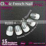 False Nail Art Tips Color Print Classical French Artificial Tips thumbnail-2