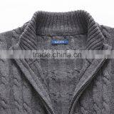 Men Zipper Cardigans Fashion Man Sweater American thumbnail-4