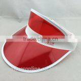 Custom Fashion Cheap Colorful PVC Sun Visor Hat thumbnail-3