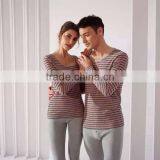 Unisex Pajama Set for Couple Thermal Underwear Cotton Fabric thumbnail-1