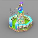 Colorful Castle Inflatable Paradise for Children