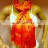 Stylish 100 % Silk Stoles ,Ready Stock,2015 Collection thumbnail-3