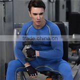 Wholesale Fashionable Long Sleeves Dry Fit Men Fitness Shirts With Custom Brand Printing thumbnail-3