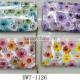 2016 Hot Pvc Leather Latest Wallet With Floral Printing thumbnail-3