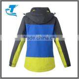 Clolr Block Outdoor Winter Hooded Kids Pizex Ski 3 in 1 Jacket thumbnail-2