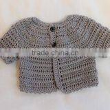 Crochet Free Knitting Material Baby Sweater thumbnail-2