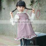 New Stylish Elegant Children Girl Ruffles Kid Clothes White Lace Dress thumbnail-1