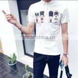 Hot Sale High Quality Custom 100% Cotton New Design Printed Polo Shirt for Men thumbnail-2