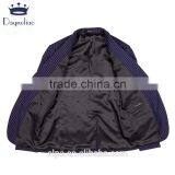 Daynoliao 2016 Latest Design Navy Stripe Slim Fit Wholesale 3 Pieces Men's Suits thumbnail-6