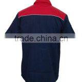Blue Red Workwear Uniform Shirt Engineer Uniform thumbnail-4