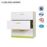 Factory Production File Storage Drawer Cabinet 3 Drawer Metal Lateral Filing Cabinet thumbnail-3