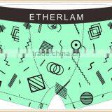 Green 88% Polyester 12% SpandexShorts Underwear Boy Shorts Man Manufacturer Sexy Men Boxer Underwea Briefs