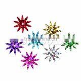 Polyvinylchlorid Sequins Christmas Sunflower At Random 18mm x 17mm,100 Grams thumbnail-1