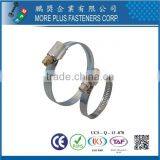 Made in Taiwan STainless Steel Schlauchklemmen German Style Pipe Hose Clamp thumbnail-5