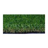 Eco-friendly 11600Dtex Green Artificial Grass Turf Yarn for Garden Decoration, Gauge 3/8