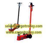 Air Hydraulic Jack Applied on Lifting up Low Clearance Vehicles thumbnail-2