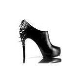 ladies Fast Black fashion ankle boots LTY052A